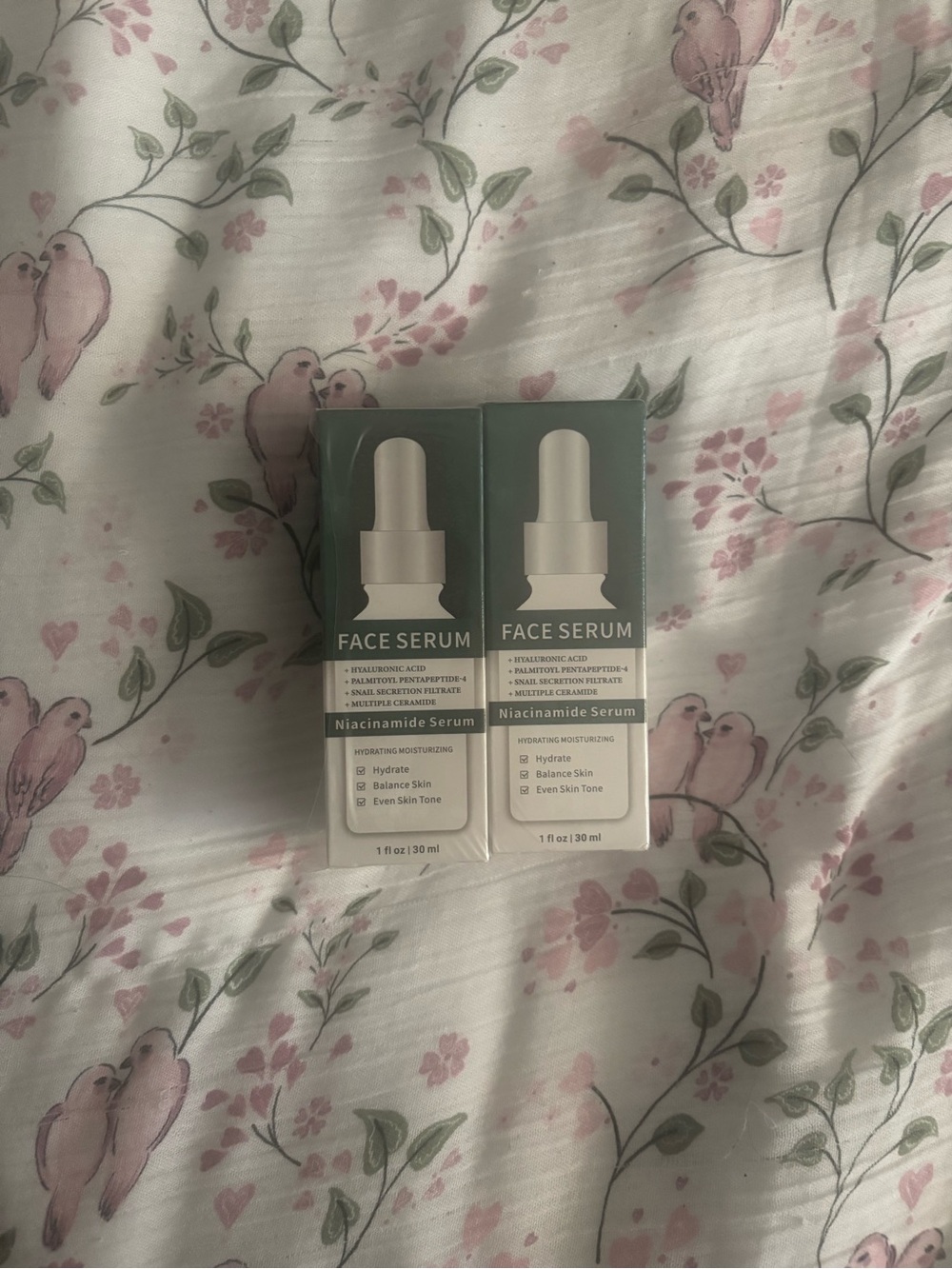 LAKIBOLE Niacinamide & Hyaluronic Acid Face Serum (2-Pack) NWT